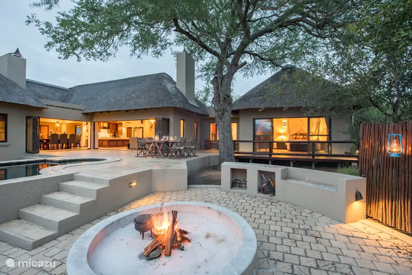 Luxuriöse Buschvilla in der Nähe von Kruger in Südafrika, Limpopo, Hoedspruit - ferienhaus