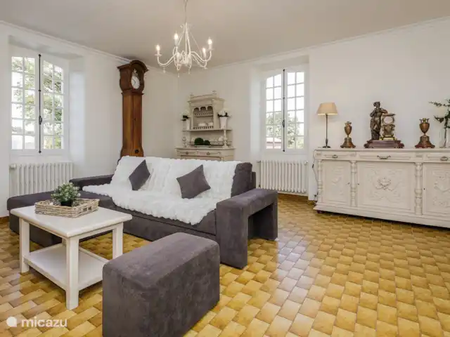 Rigalbenque en Francia, Lot,  Salviac - casa vacacional La sala de estar