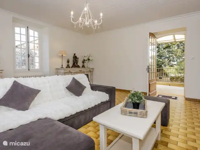 Rigalbenque en Francia, Lot,  Salviac - casa vacacional La sala de estar