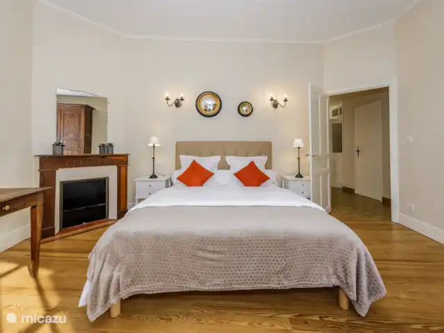 Rigalbenque en Francia, Lot,  Salviac - casa vacacional Dormitorio