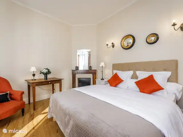 Rigalbenque en Francia, Lot,  Salviac - casa vacacional Dormitorio