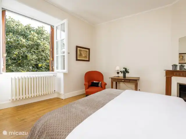 Rigalbenque en Francia, Lot,  Salviac - casa vacacional Dormitorio