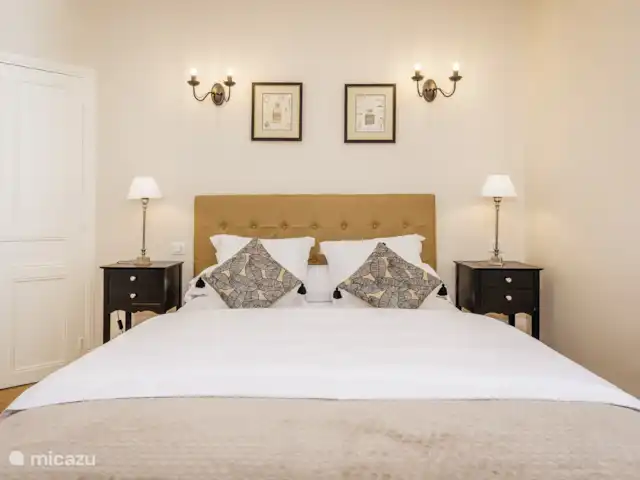 Rigalbenque en Francia, Lot,  Salviac - casa vacacional Dormitorio