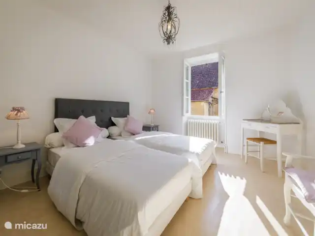 Rigalbenque en Francia, Lot,  Salviac - casa vacacional Dormitorio