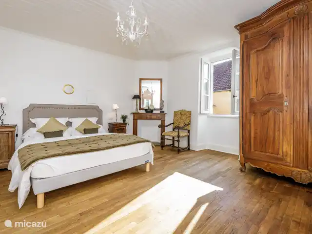 Rigalbenque en Francia, Lot,  Salviac - casa vacacional Dormitorio
