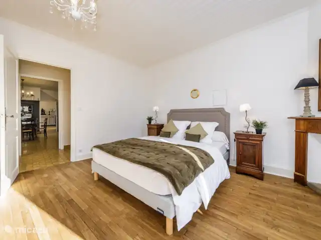 Rigalbenque en Francia, Lot,  Salviac - casa vacacional Dormitorio