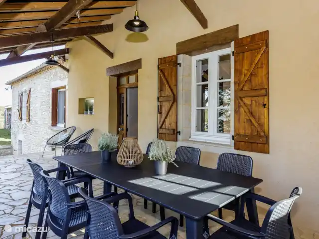 Rigalbenque en Francia, Lot,  Salviac - casa vacacional La terraza