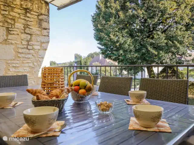 Rigalbenque en Francia, Lot,  Salviac - casa vacacional La terraza