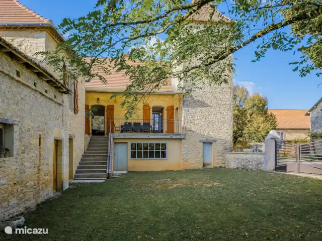 Rigalbenque en Francia, Lot,  Salviac - casa vacacional El jardín
