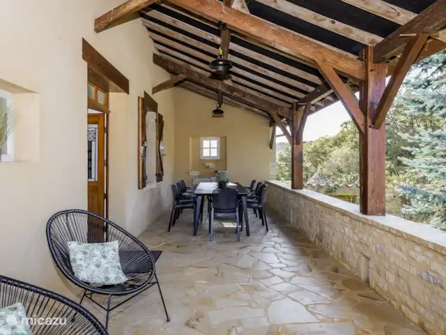 Rigalbenque en Francia, Lot,  Salviac - casa vacacional La veranda