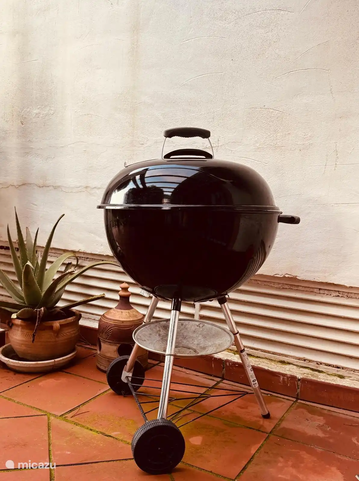 mogelijkheid tot barbecueën op eigen terras