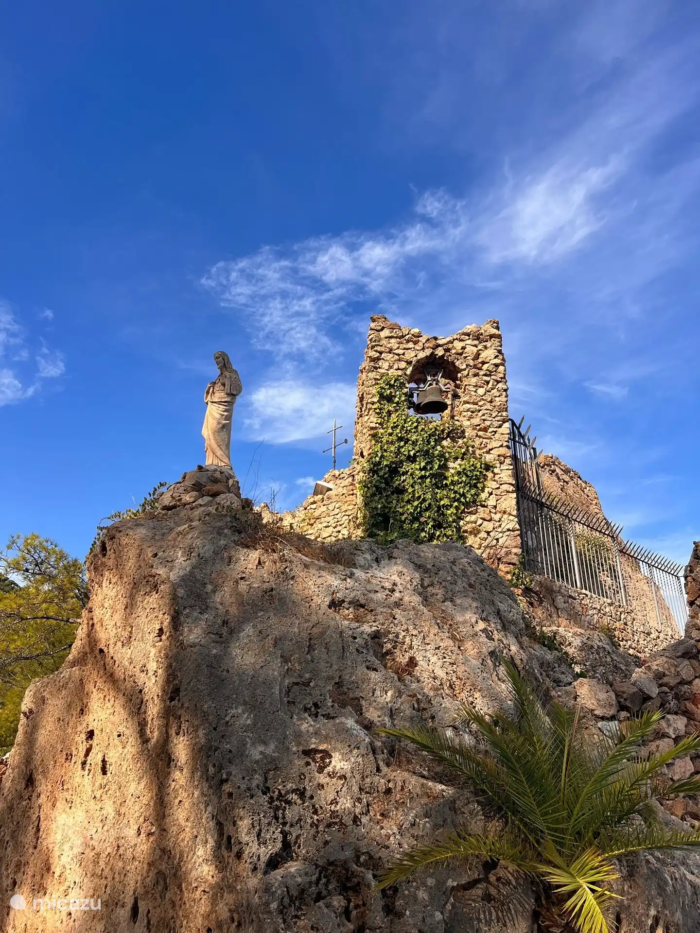 Grotto with Mary chapel in Mijas 