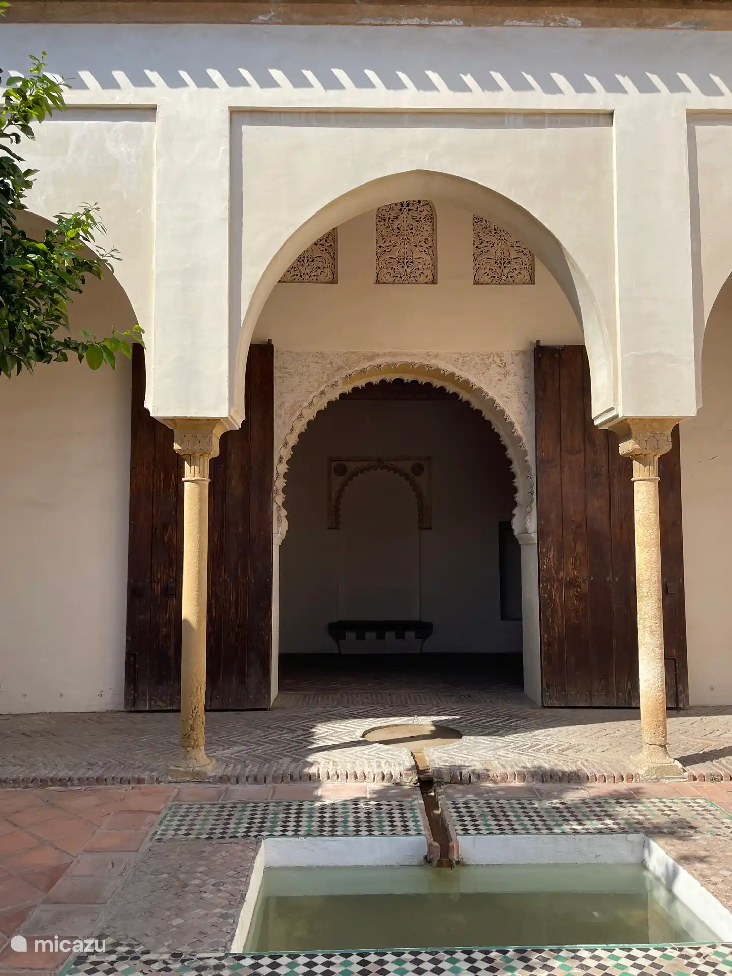 Beautiful Alcázaba in Malaga 