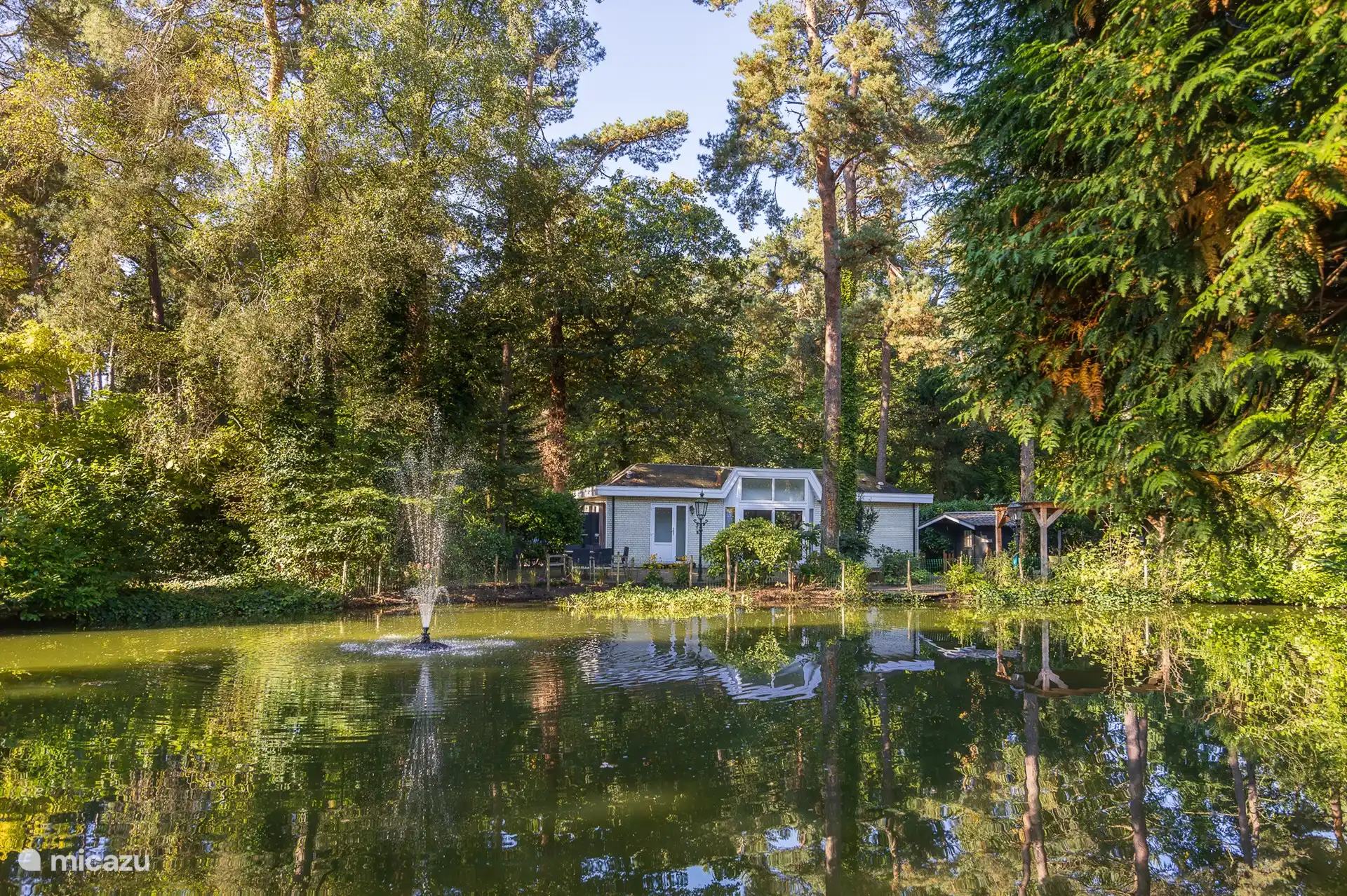 chalet, Doornspijk, Gelderland, Niederlande - Das Eichhörnchen