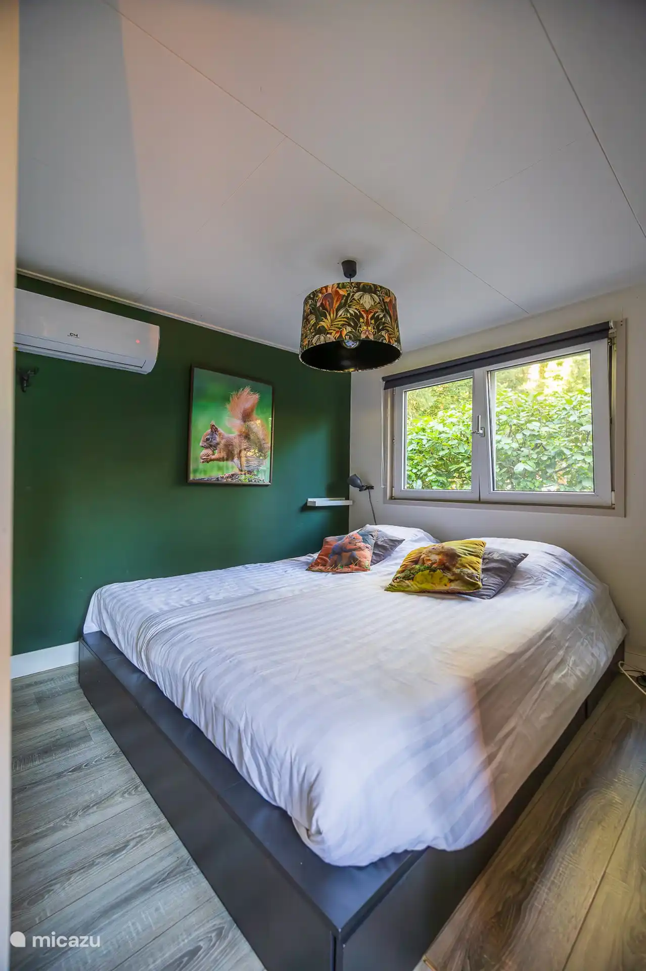 Schlafzimmer mit Klimaanlage