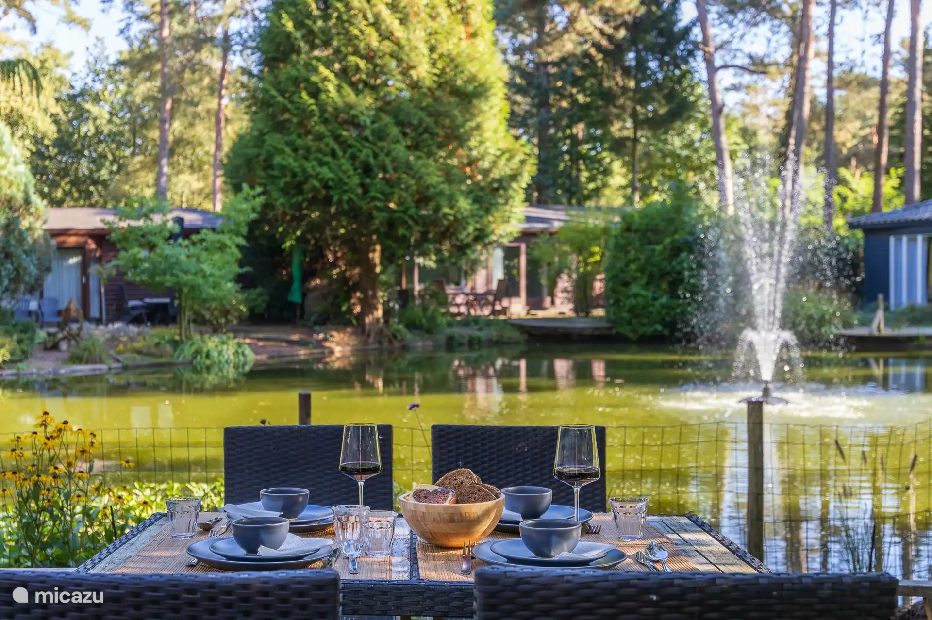 Gutes Essen im Garten