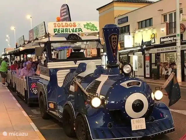 apartamento en España, Costa Blanca, Gran Alacant - Santa Pola – Casa Gran Alacant El tren turístico para cerca de la urbanización.