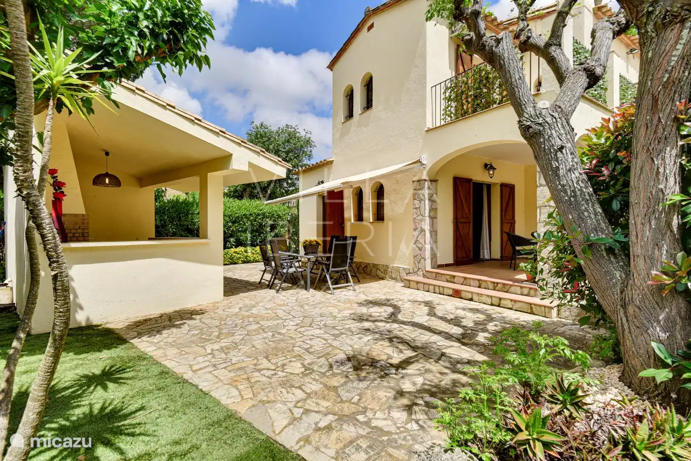 Espace extérieur à côté de la villa 