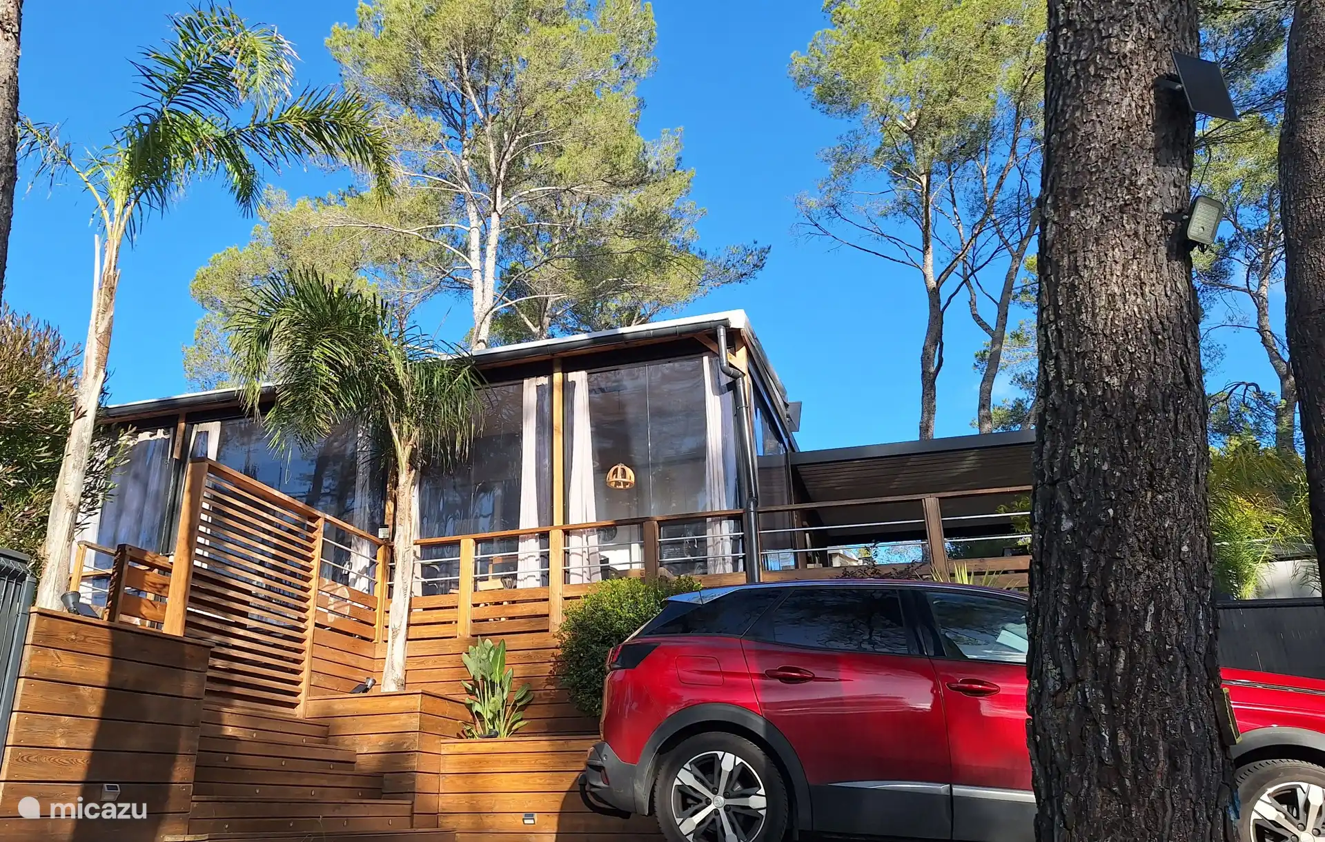 Location de Vacances France, Var, Pierrefeu-du-Var, mobil-home - Mobilhome Taos terrasses,dans le sud