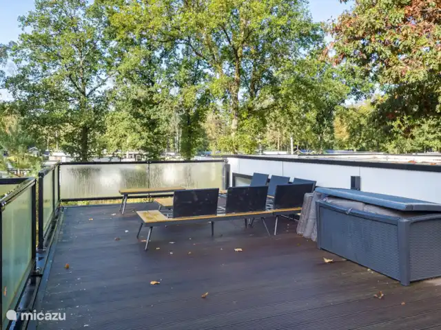 Maison de vacances Maridu Forest Cube | Pays-Bas, Gueldre, Arnhem - maison de vacances le toit-terrasse avec un canapé lounge
