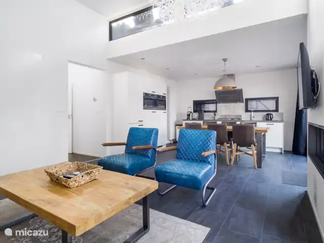Maison de vacances Maridu Forest Cube | Pays-Bas, Gueldre, Arnhem - maison de vacances salon et cuisine
