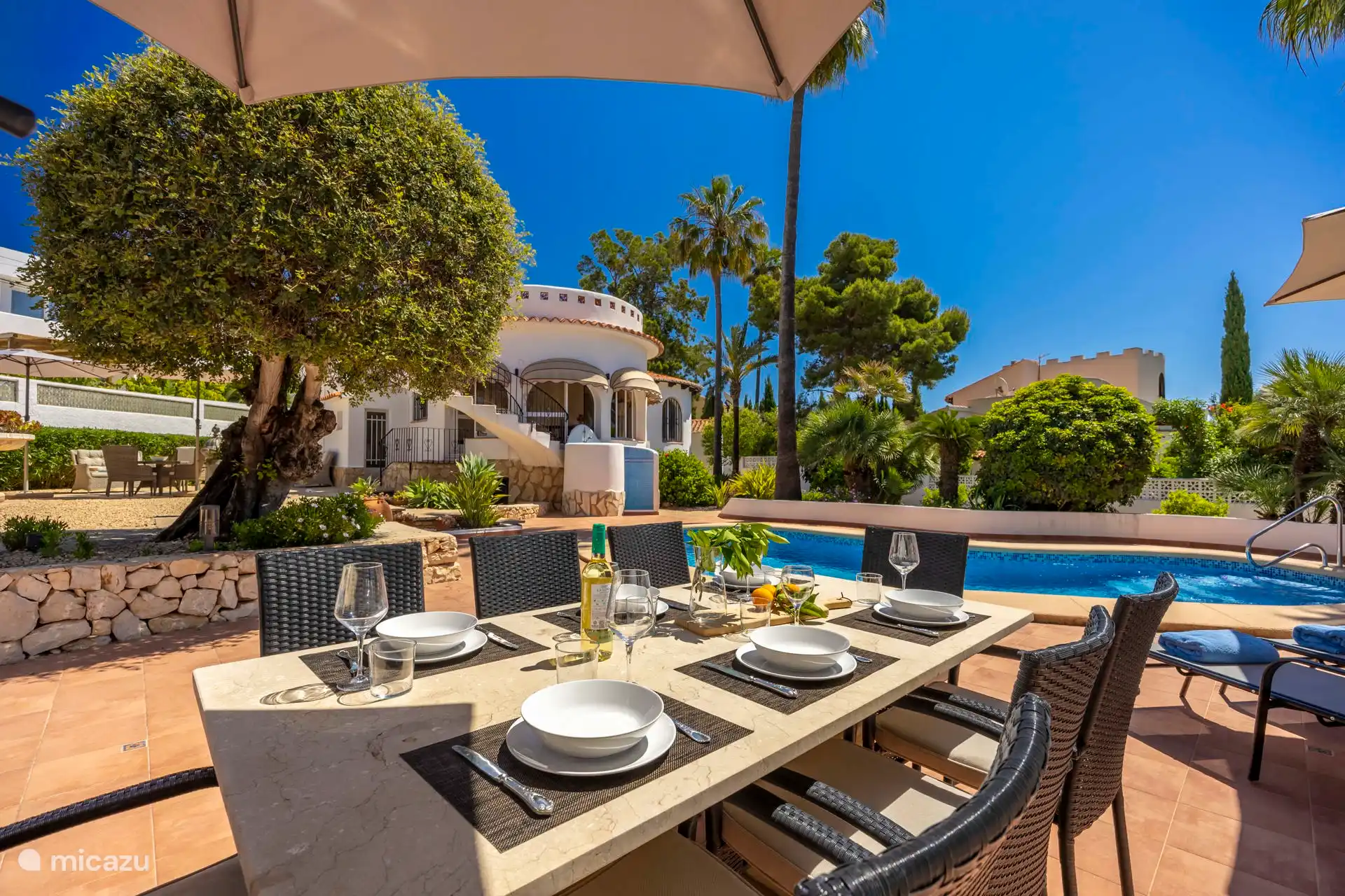 Zon, zee & strand, Spanje, Costa Blanca, Moraira, villa Villa La Perla