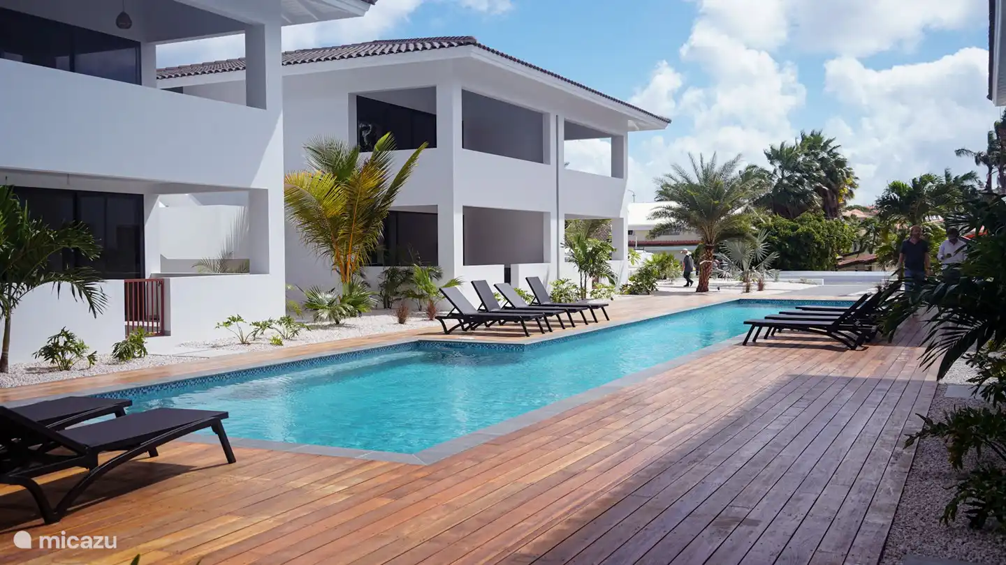 Kleinschalig resort met een groot zwembad