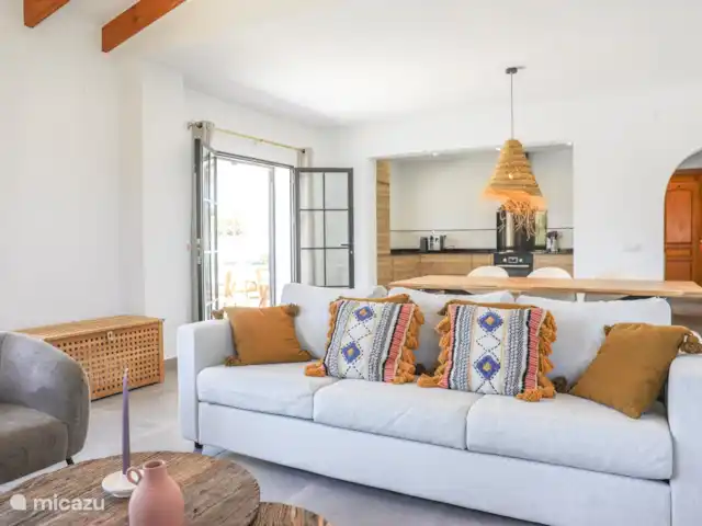 Villa Flores | Espagne, Costa Blanca, Benitachell - villa Le séjour avec cuisine ouverte