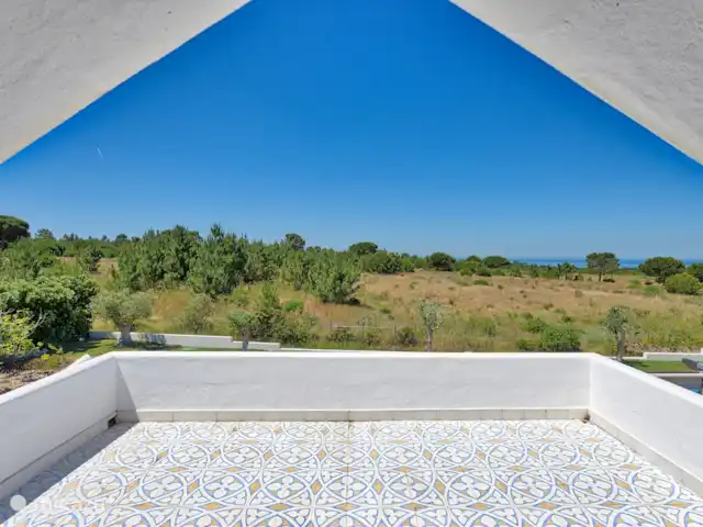 Villa Oase Azul huren in Portugal, Lissabon Kust, Sesimbra - villa Uitzicht vanaf het dakterras