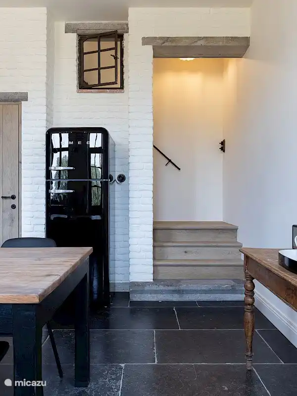 And what's upstairs?