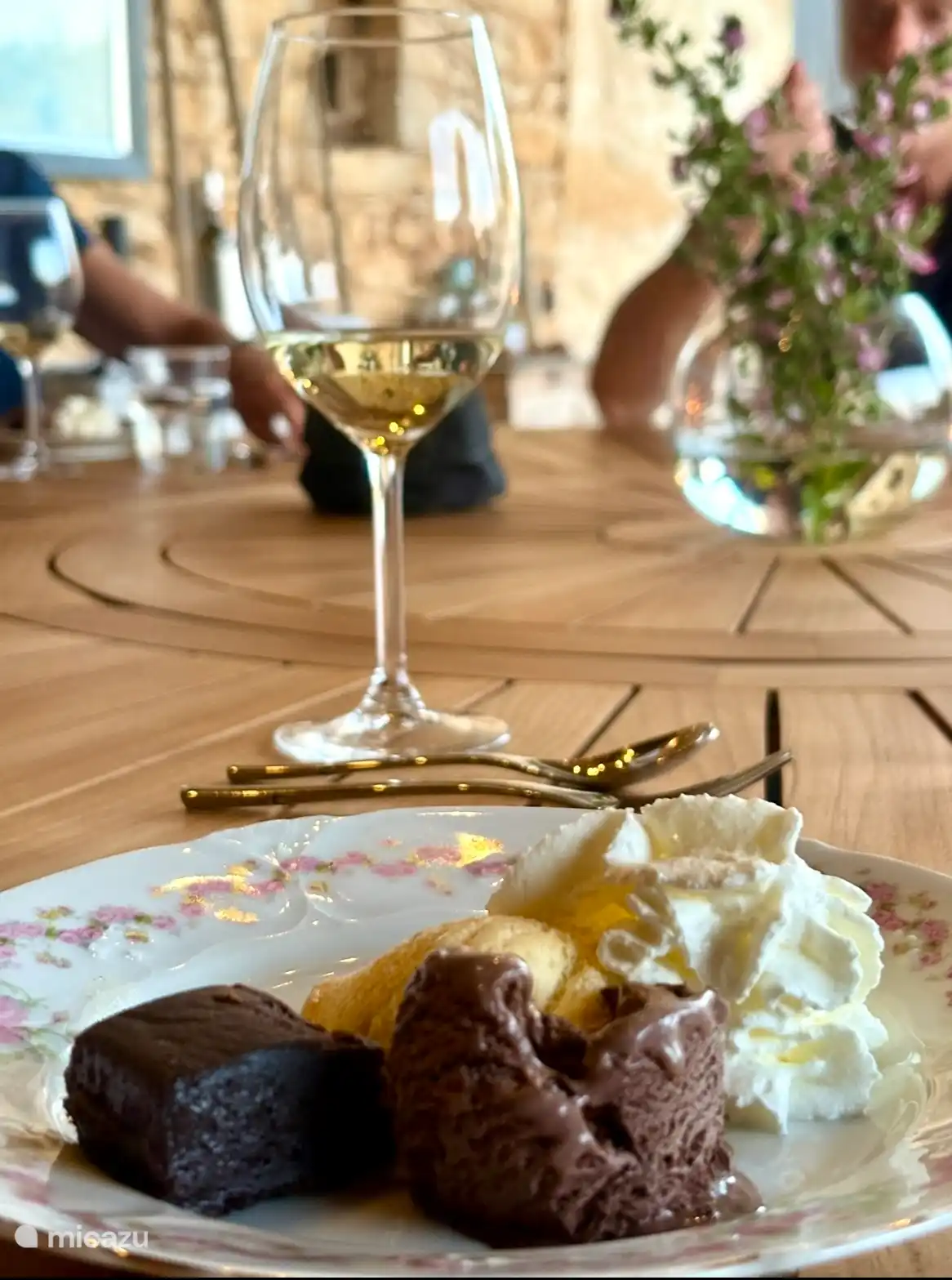 Un de nos desserts que nous servons.