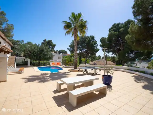 Villa Zara | Espagne, Costa Blanca, Moraira - villa Sièges pour manger à l'extérieur, par exemple depuis le barbecue ici