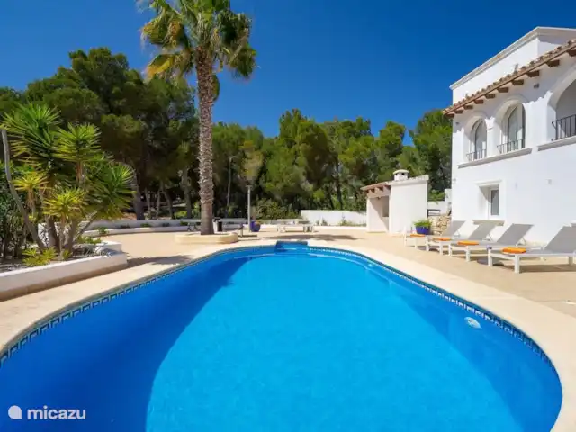 Villa Zara | Espagne, Costa Blanca, Moraira - villa Piscine privée avec beaucoup d'espace autour pour s'allonger ou jouer au tennis de table