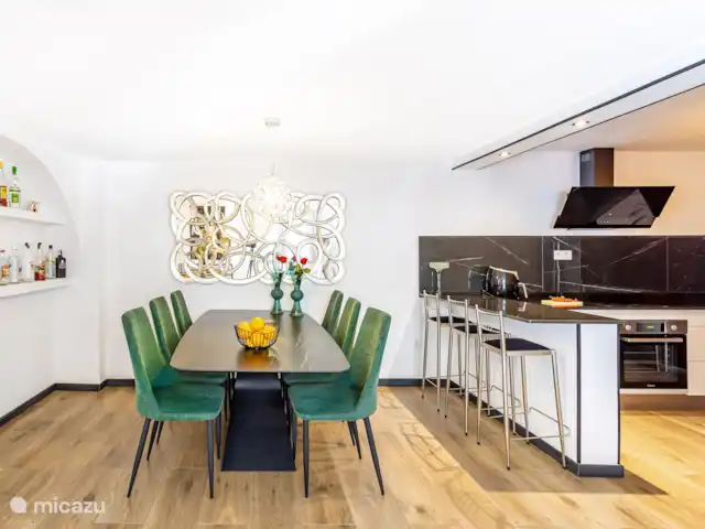 villa huren in Spanje, Gran Canaria, Puerto Rico – Moderne villa met zwembad Ruime keuken, volledig uitgerust om uitgebreid te kunnen koken.