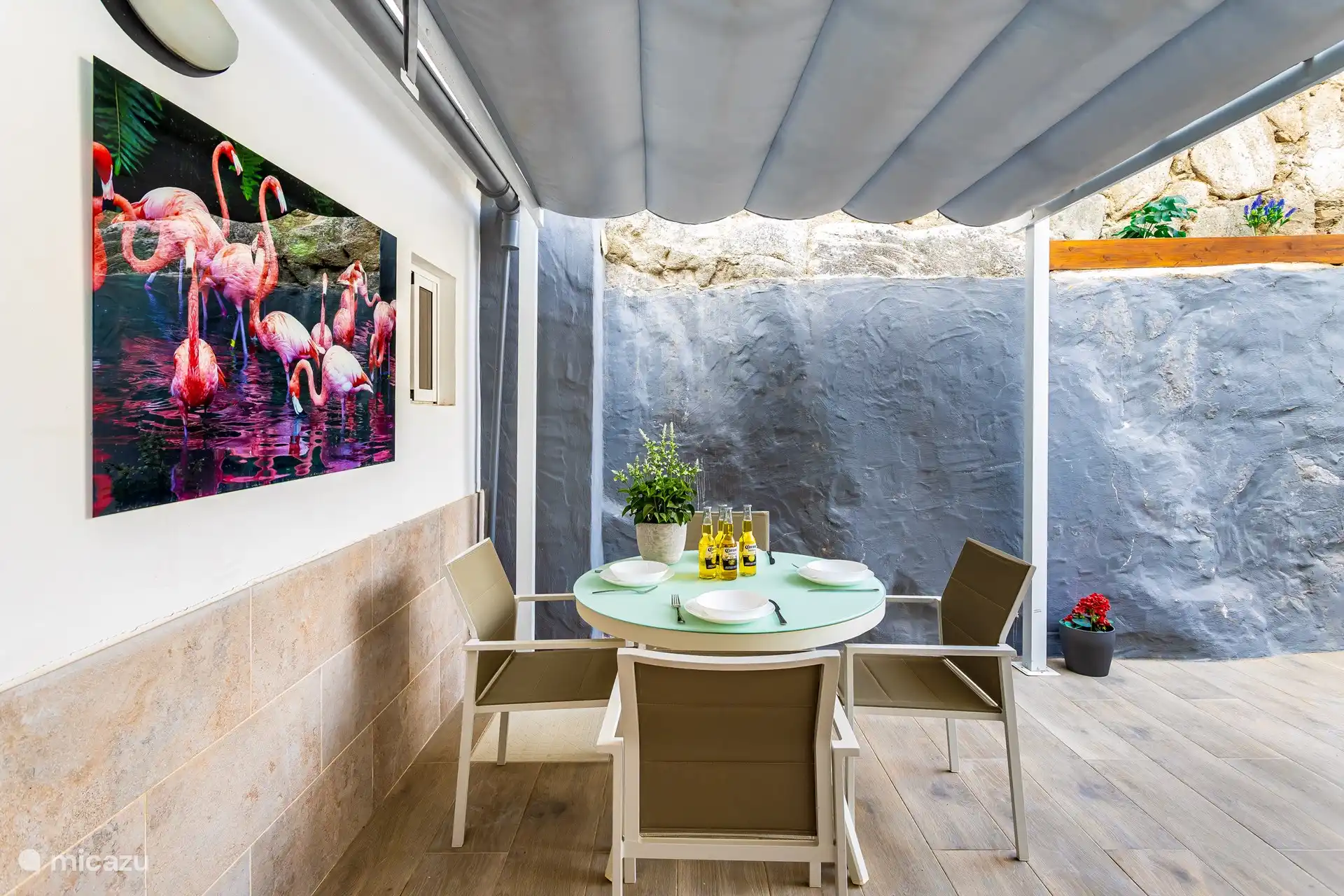 Vous pouvez profiter à la fois du soleil et de l’ombre