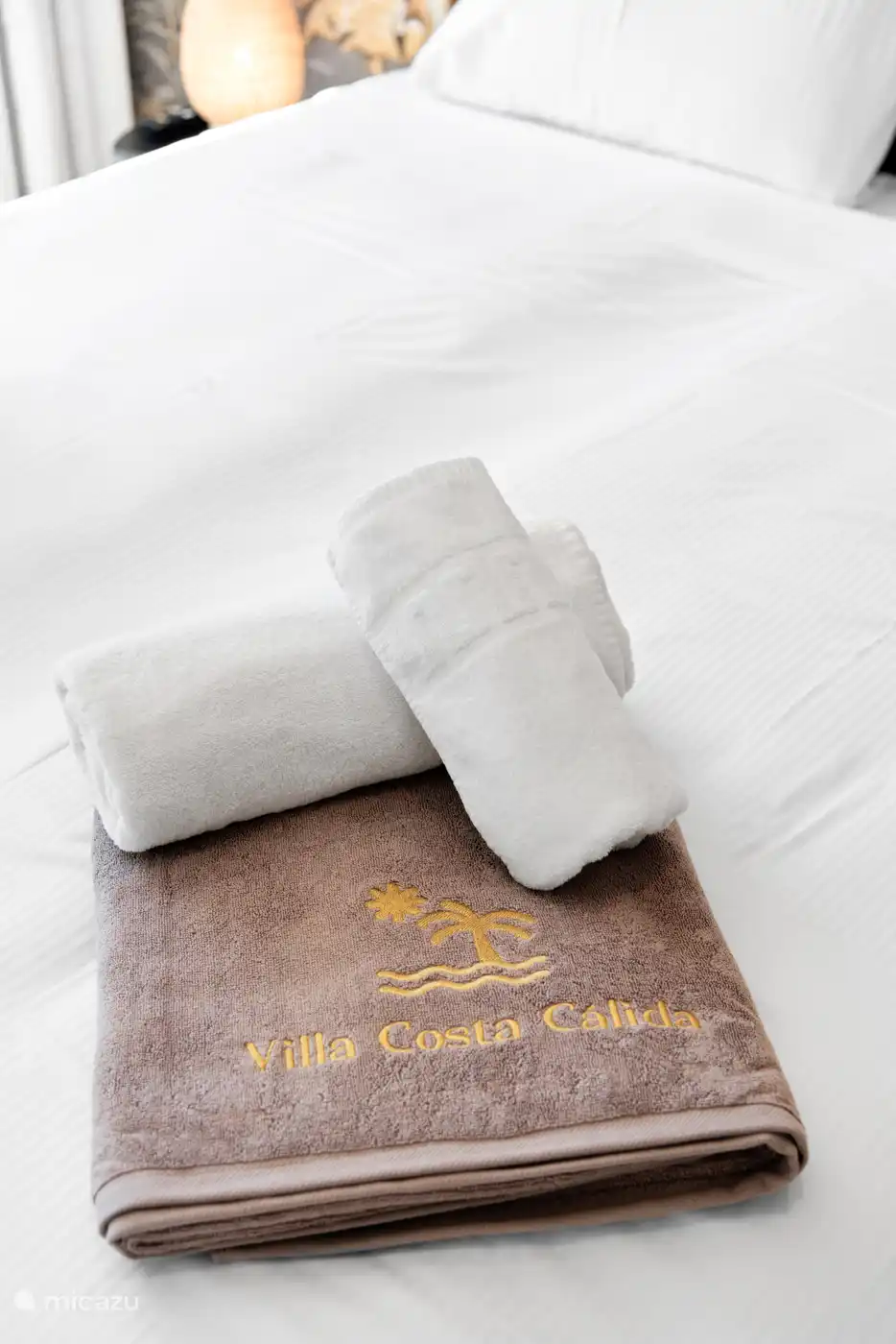 Handtücher und Strandtücher immer inklusive