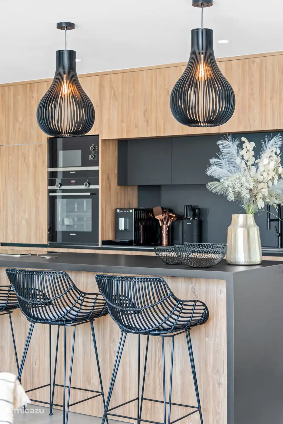 Voll ausgestattete Küche