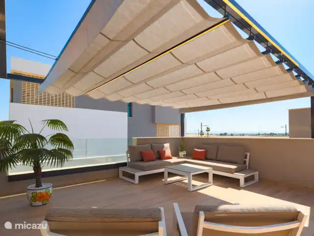 Casa Madreselva Santa Rosalia Resort | Espagne, Costa Cálida, Torre Pacheco - appartement Pergola avec coin salon