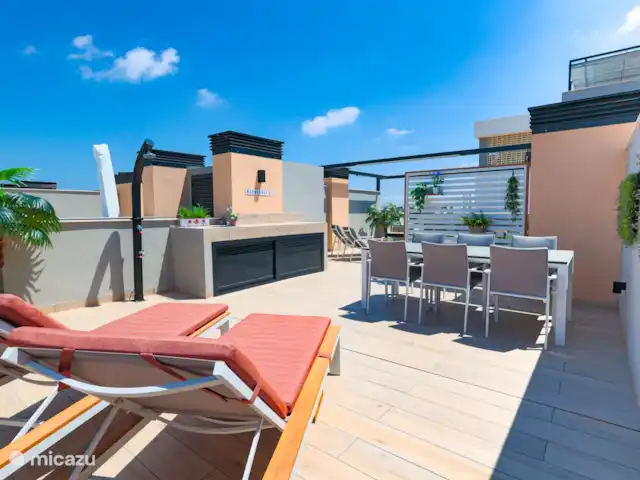 Casa Madreselva Santa Rosalia Resort | Espagne, Costa Cálida, Torre Pacheco - appartement Chaises longues