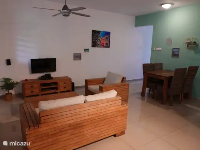 Cocobana Resort 23 | Curaçao, Banda Ariba (est), Cas Grandi - appartement Le salon