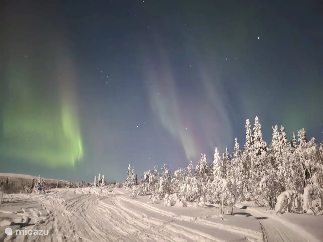 Auroras boreales en Önrun
