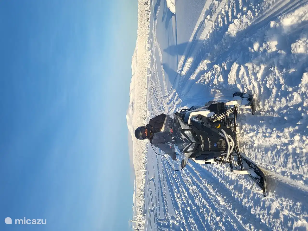 Excursión en moto de nieve
