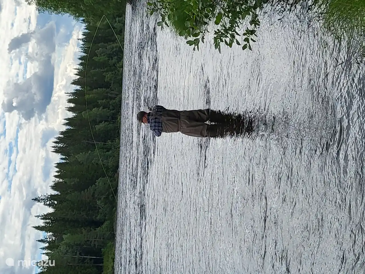 Pesca con mosca en aguas rápidas