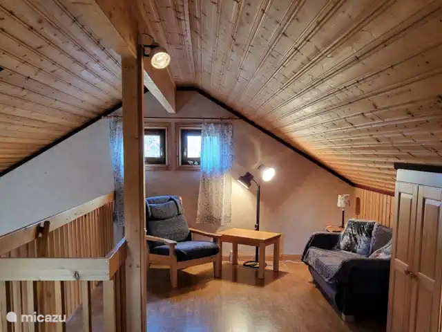 Maison de montagne d'Önrun | Suède, Jämtland, Föllinge - maison de vacances Coin salon et canapé-lit Vide