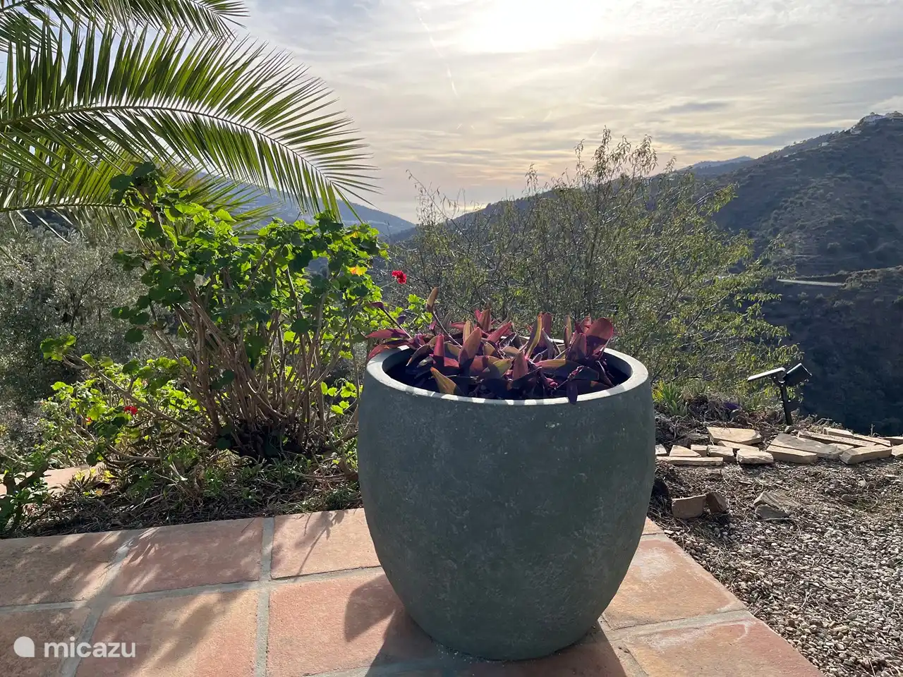 Uitzicht op de Middellandse zee