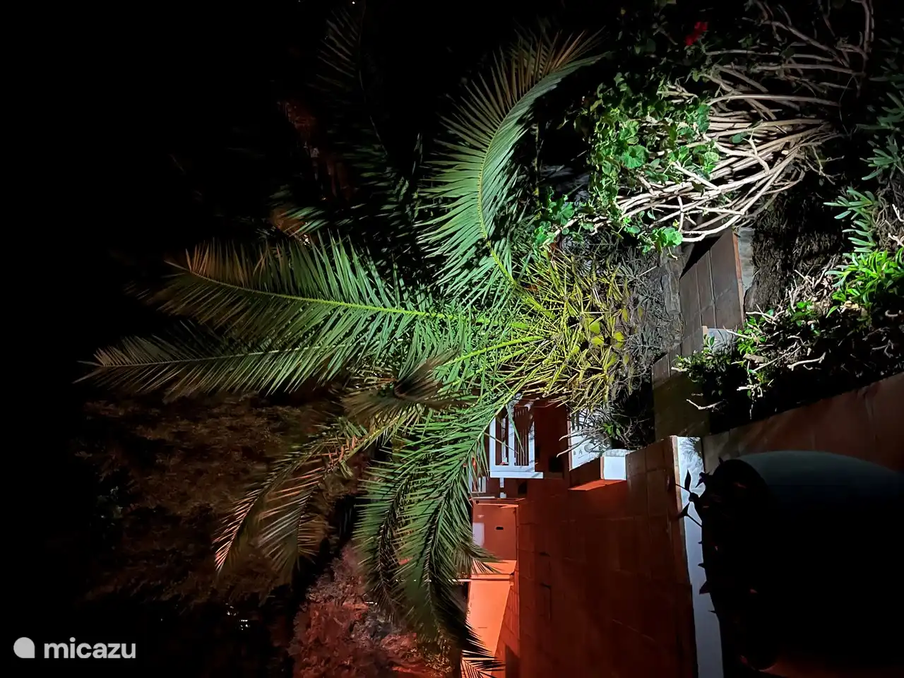 De buitenruimte van Casa Saga is een paradijs op zich.