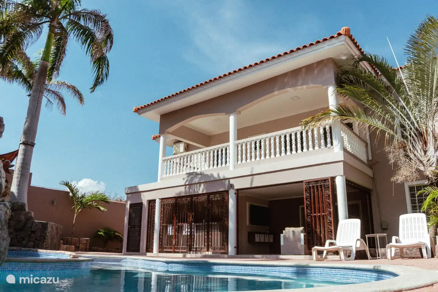 Arrière de la villa Lucia