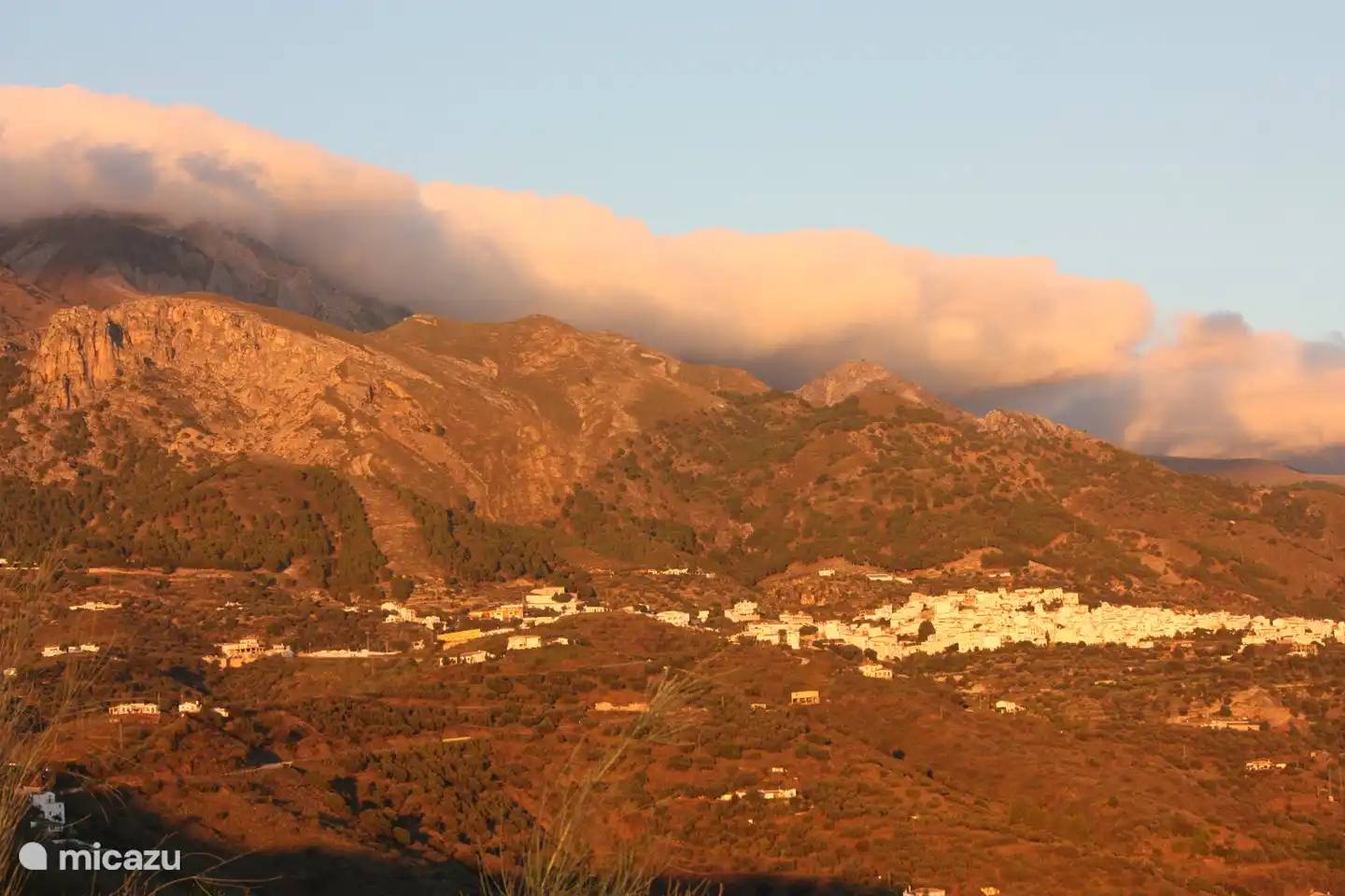 Blick auf Canillas de Aceituno