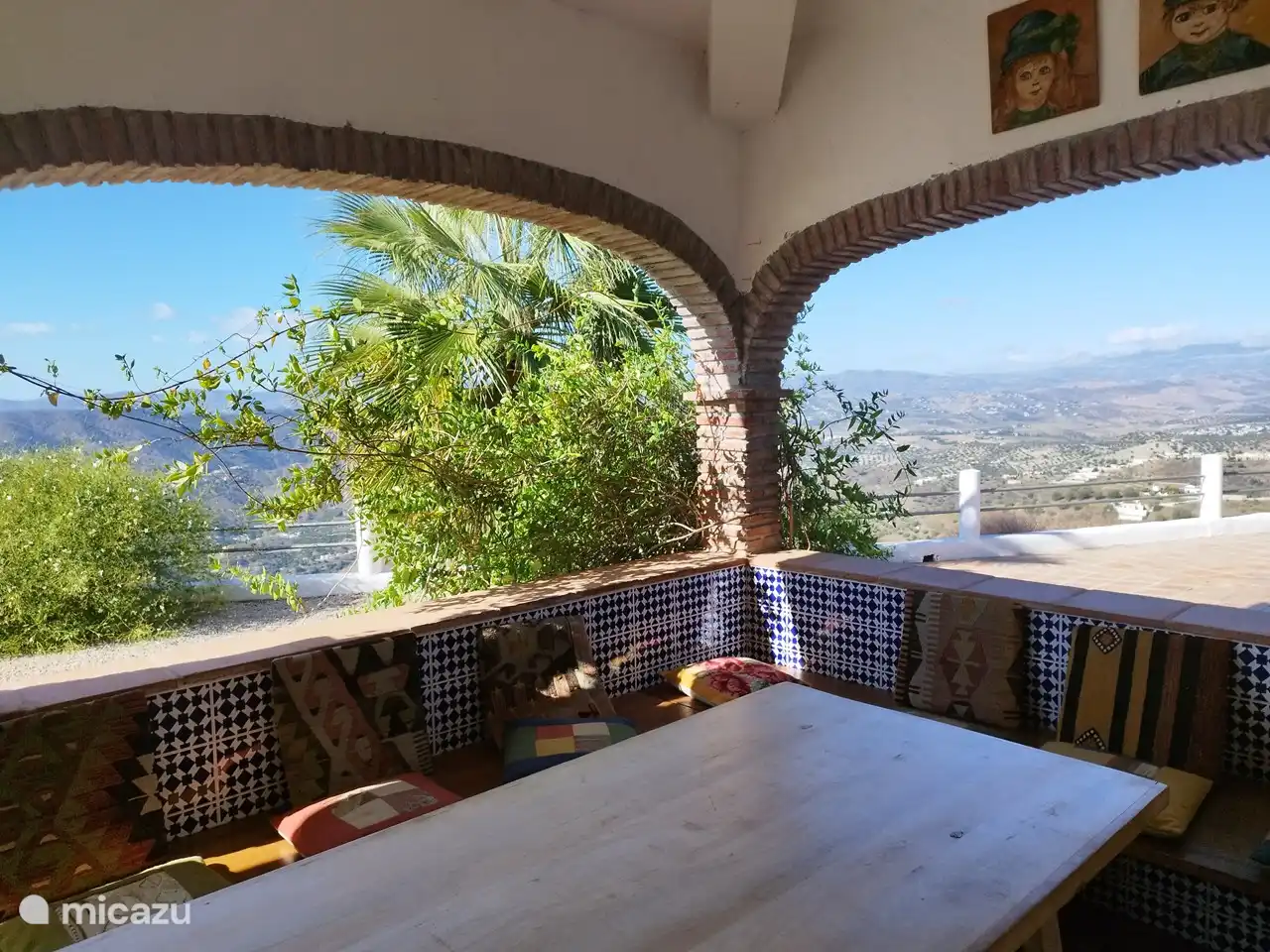 Überdachte Terrasse