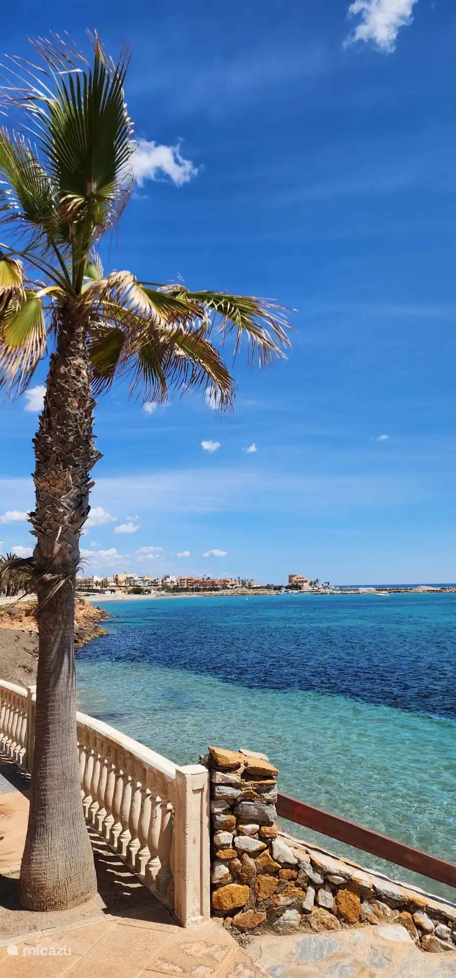 Der Blick über das Meer